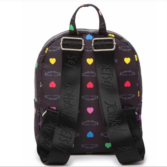 Betsey Johnson Bags Betsey Johnson Rainbow Hearts Backpack Poshmark